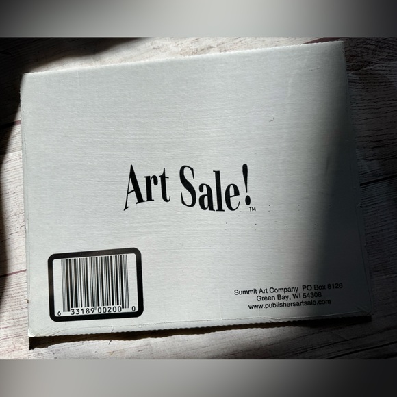 ๐ฌ CLEARANCE ITEM: NWT Summit Art Print Cat & Goldfish 8x10 print - Picture 2 of 5